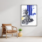 Charred Patterns in Lounge – ruhige Oberfläche mit transformierter Materialwirkung