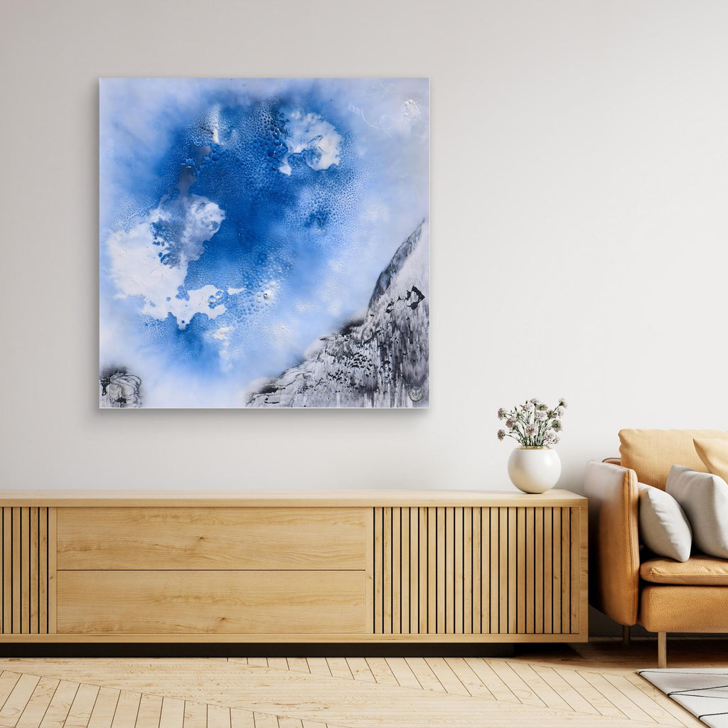 Heavenly Ornaments in Lounge – feine, helle Struktur mit entspannender Wirkung