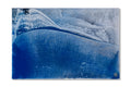 Frontansicht des Originalkunstwerks „Memory of the Primordial Sea“ von Thomas Girbl, Burningpicture mit Pigment und Sand auf Leinwand