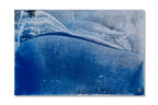 Frontansicht des Originalkunstwerks „Memory of the Primordial Sea“ von Thomas Girbl, Burningpicture mit Pigment und Sand auf Leinwand