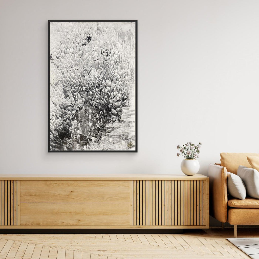 Solidified Fire in Lounge – dunkles, ruhiges Werk mit konzentrierter Ausstrahlung