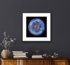 Beshine Burning Lightobject print by Thomas Girbl shown framed in contemporary interior