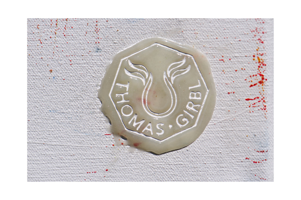 Artist seal detail Core Layers original artwork by Thomas Girbl